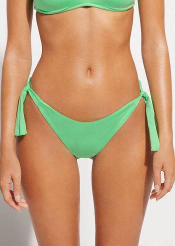 Calças De Biquíni Calzedonia Tied Indonesia Eco Feminino Menta | PT2544HK