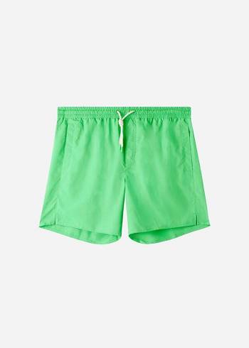 Calções De Banho Calzedonia Formentera Eco Masculino Verdes | PT1248EX