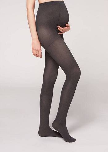 Collants Calzedonia 60 Maternity Denier Feminino Cinzentas | PT3186ZG