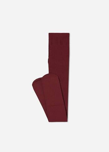 Collants Calzedonia Soft Touch 50 Deniers Criança Bordeaux | PT1197RW