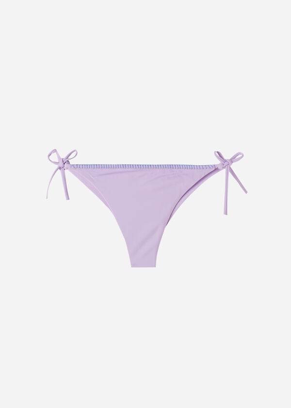 Calças De Biquíni Calzedonia Brazilian String Tel Aviv Feminino Roxo | PT2850WY