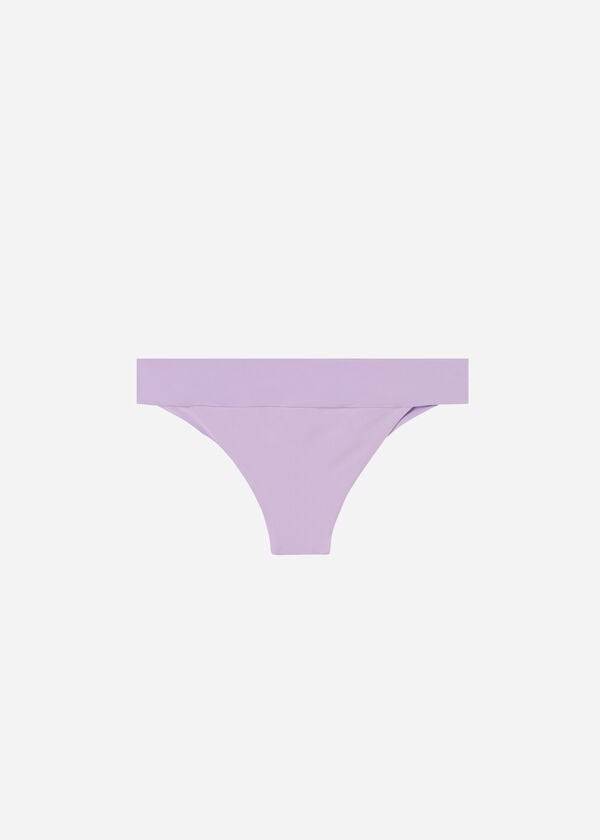 Calças De Biquíni Calzedonia High Cintura Brazilian Indonesia Eco Feminino Roxo | PT2772OR