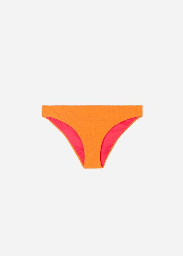 Calças De Biquíni Calzedonia Mykonos Feminino Laranja | PT2684NB