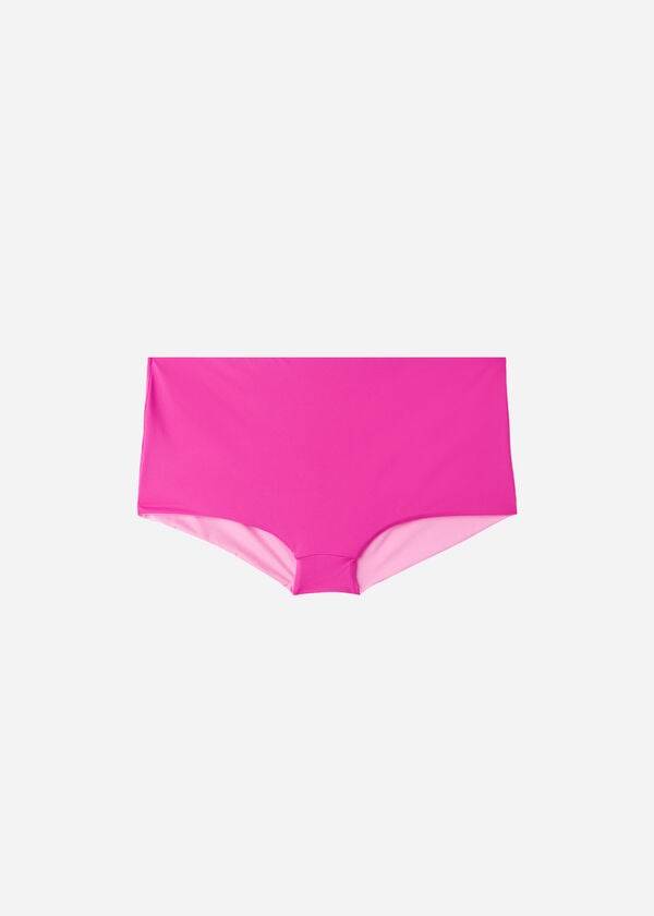 Calças De Biquíni Calzedonia Shorts Indonesia Eco Feminino Rosa | PT2637WY