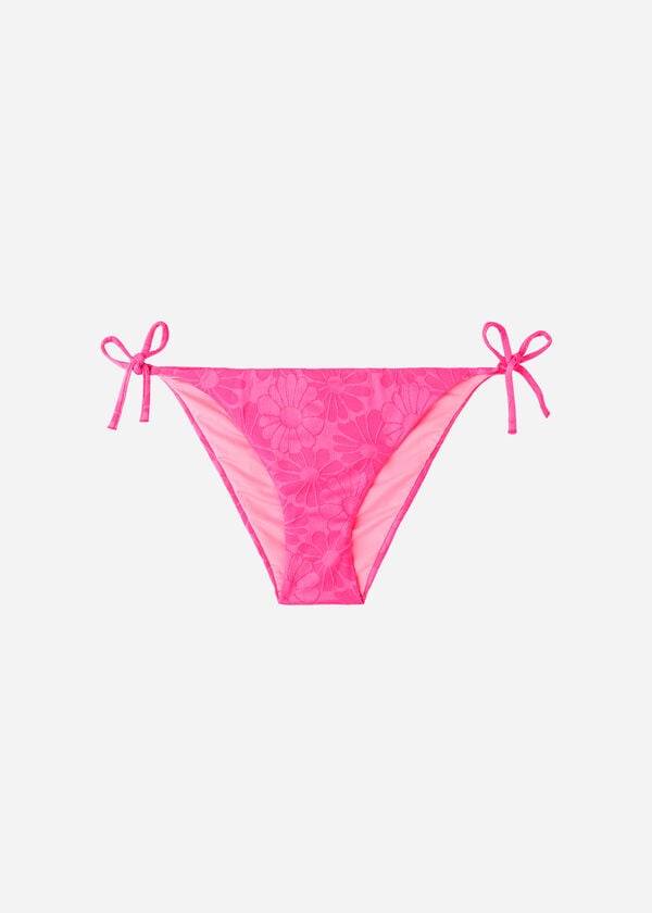 Calças De Biquíni Calzedonia String Antibes Feminino Rosa | PT2613NB