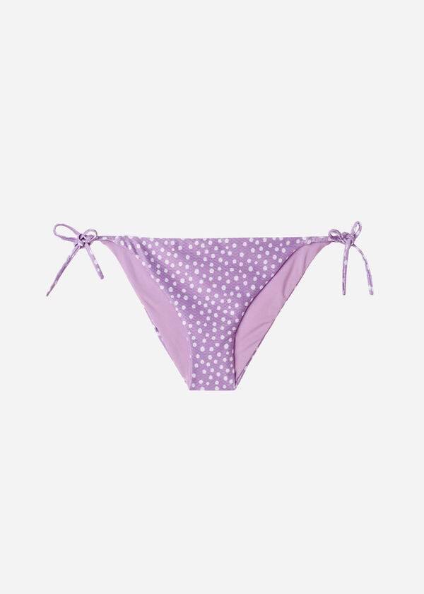 Calças De Biquíni Calzedonia String Cipro Feminino Roxo | PT2603OR