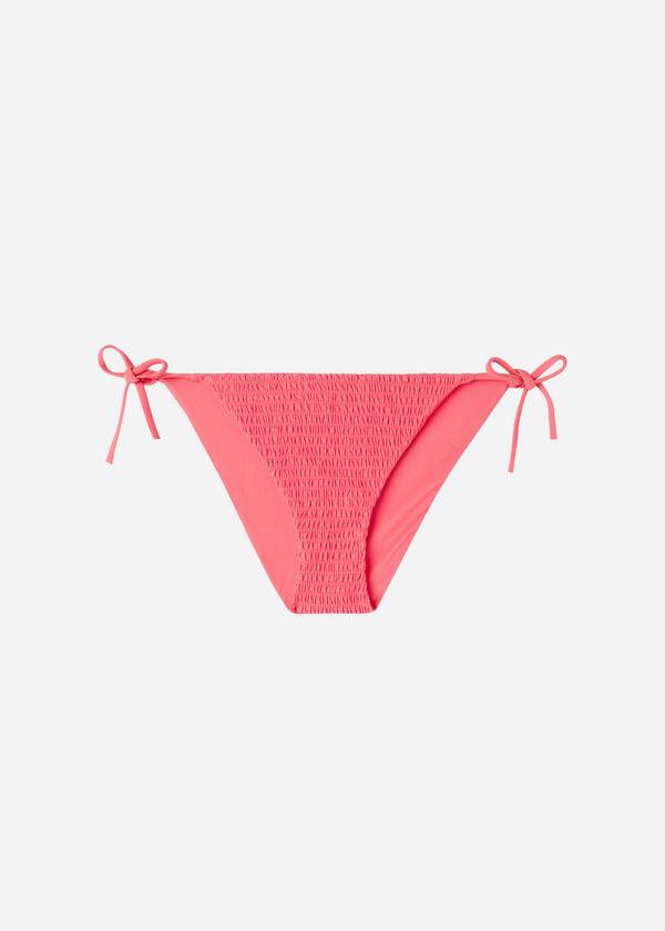 Calças De Biquíni Calzedonia String Lanzarote Feminino Rosa | PT2592ZG