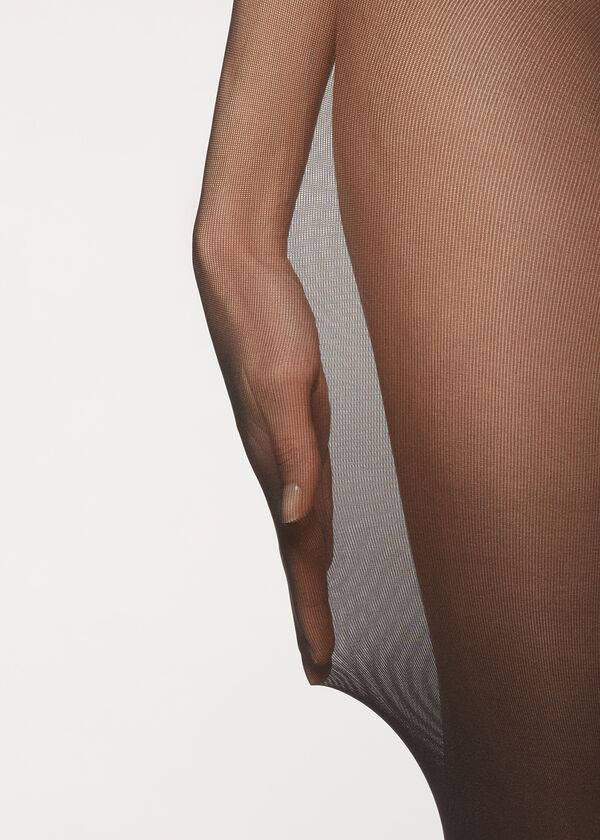 Collants Calzedonia 30 Denier Totally Invisible Opaque Feminino Pretas | PT3171OR