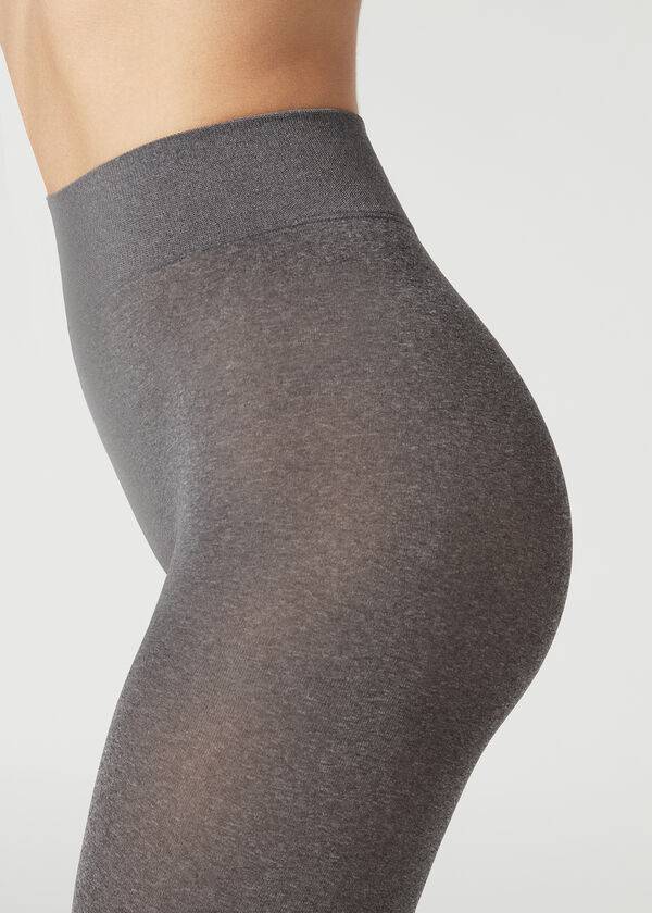 Collants Calzedonia 50 Denier Total Conforto Soft Touch Patterned Feminino Cinzentas | PT3120HK