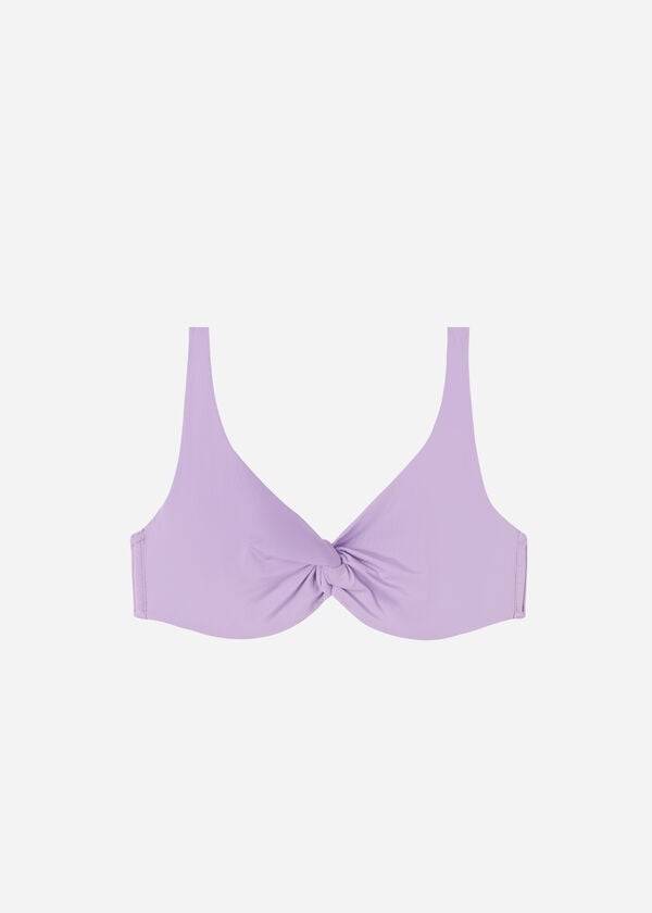 Tops De Biquíni Calzedonia Balconette Indonesia Eco Feminino Roxo | PT2521DN