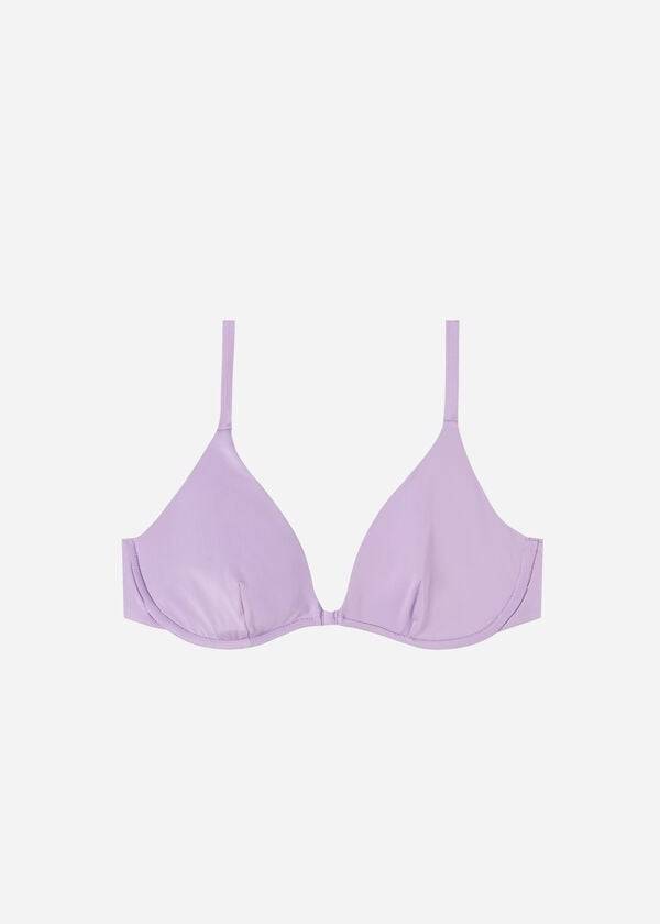 Tops De Biquíni Calzedonia Push Up Indonesia Eco Feminino Roxo | PT2244AP