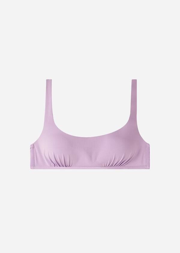 Tops De Biquíni Calzedonia Tank Estilo Indonesia Eco Feminino Roxo | PT2198JJ