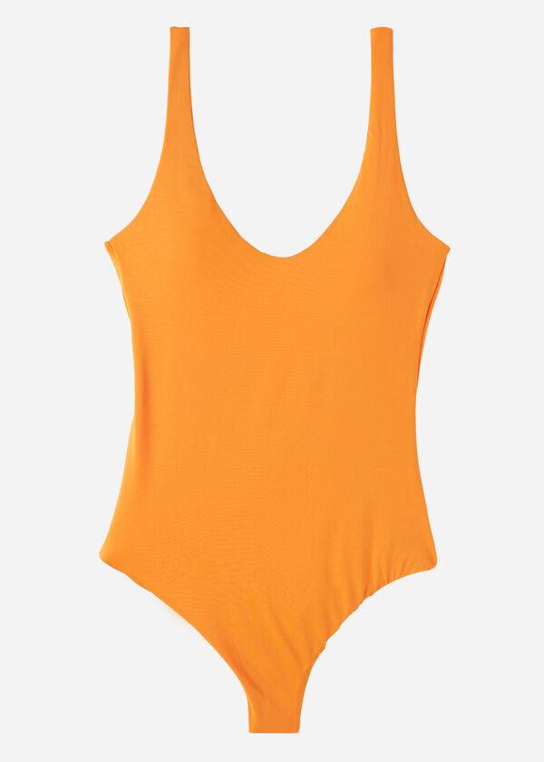 Trajes De Banho Calzedonia One Piece Indonesia Eco Feminino Laranja | PT2028EX