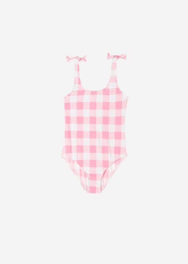 Trajes De Banho Calzedonia One Piece Lione Criança Rosa | PT1147YU