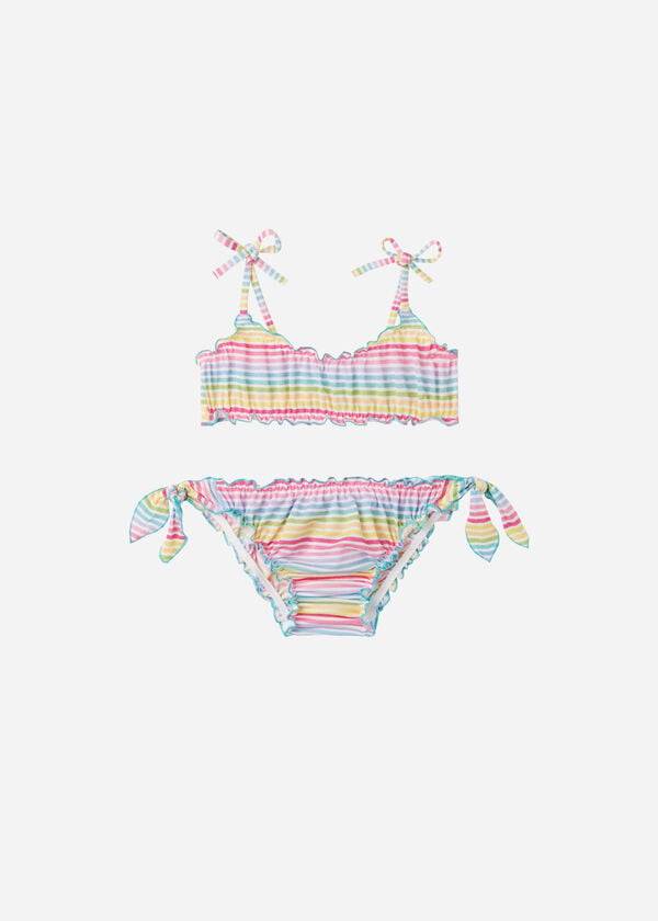 Trajes De Banho Calzedonia Two Piece Ariel Criança Multicoloridas | PT1139BC